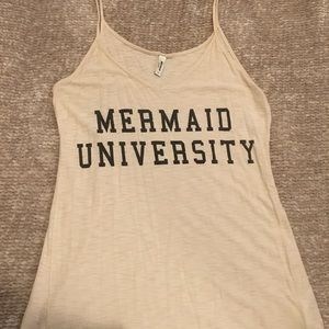 Mermaid University Tank